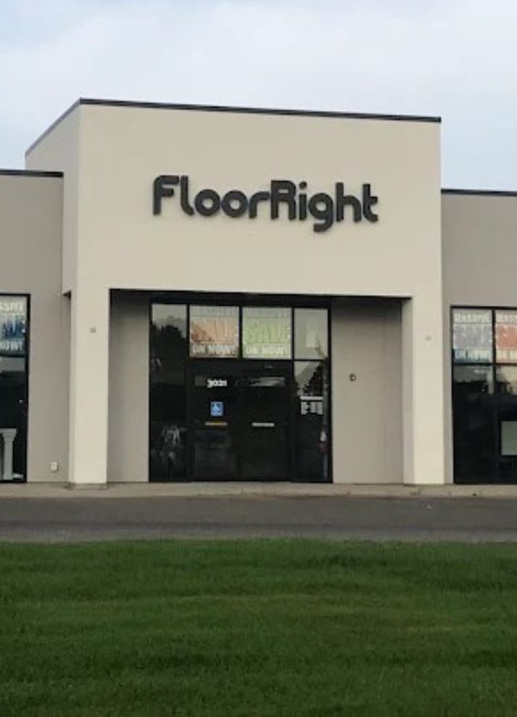 FloorRight showroom exterior in Lethbridge, AB