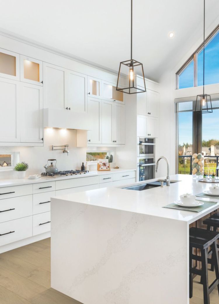 kitchen backsplash tiles in a Lethbridge kitchen