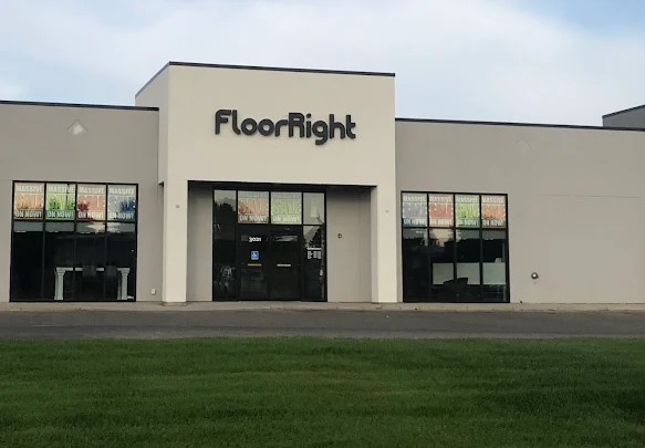 FloorRight showroom exterior in Lethbridge, AB