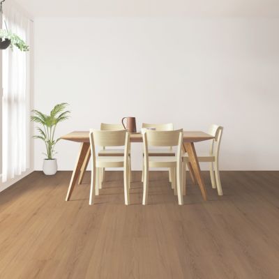 vinyl floors in a Lethbridge, AB, dining room