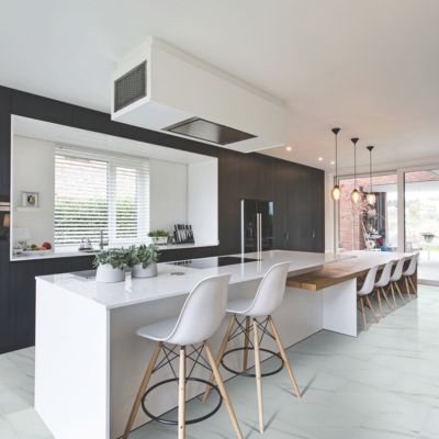LVT Floors in a Lethbridge, AB, kitchen