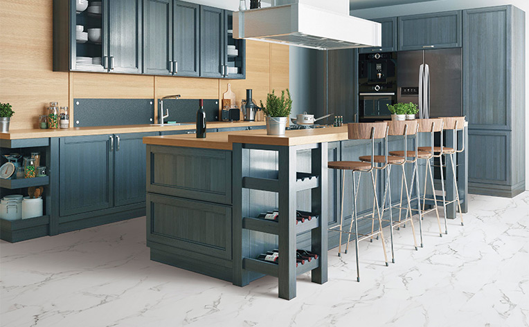 kitchen vinyl tile